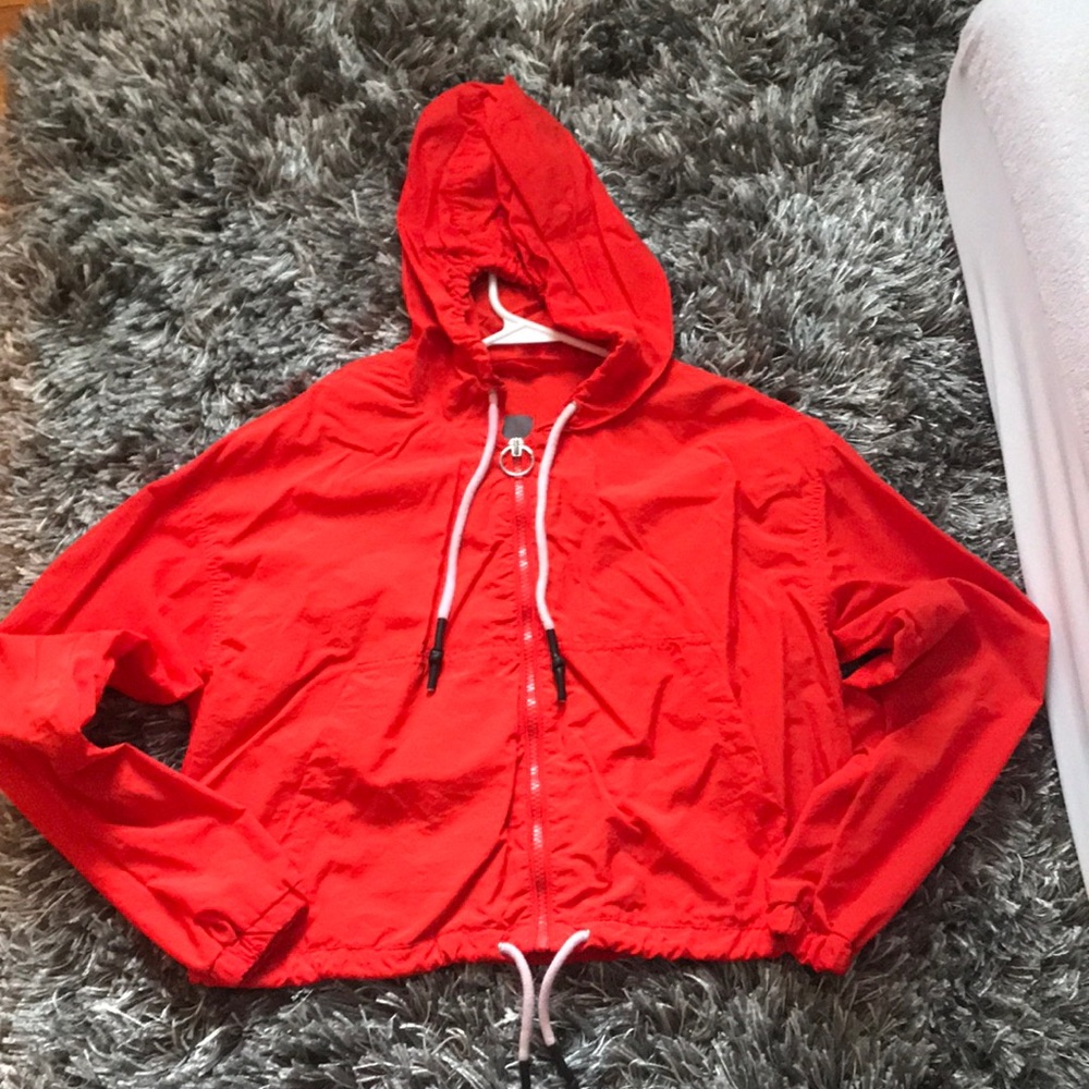 Red jacket